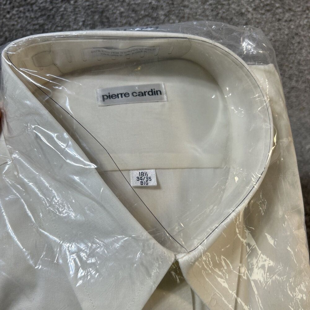LOT - 3 Dress Shirts 18.5 Neck Oleg Cassini Pierre Cardin 34/35 Brigadier 36/37 - Picture 11 of 11
